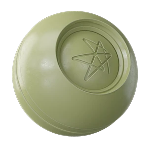 Material Acrylic Opaque Olive Green Dirty